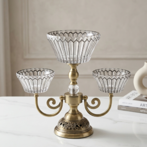 Three-Tier Candelabra Bowl