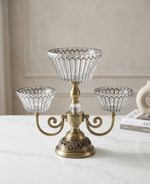 Three-Tier Candelabra Bowl