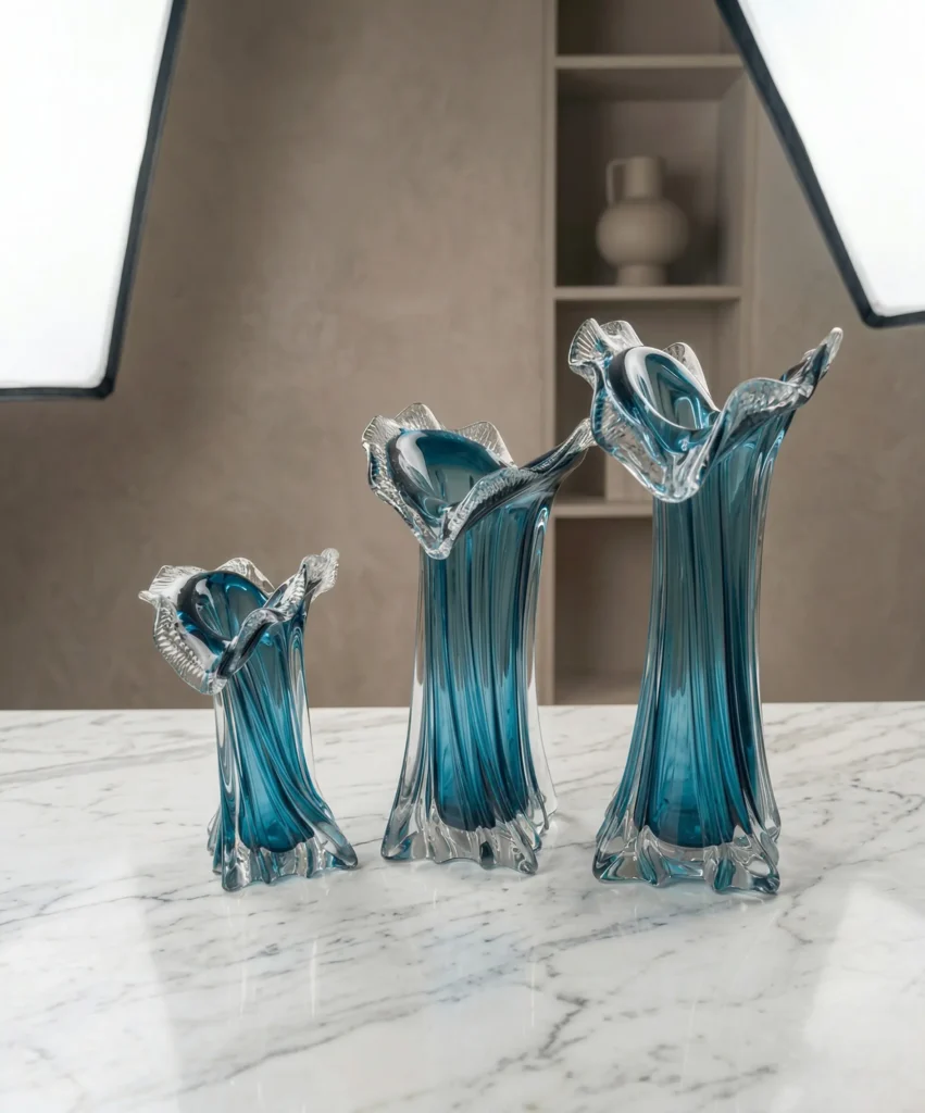 The Cerulean Cascade Trio