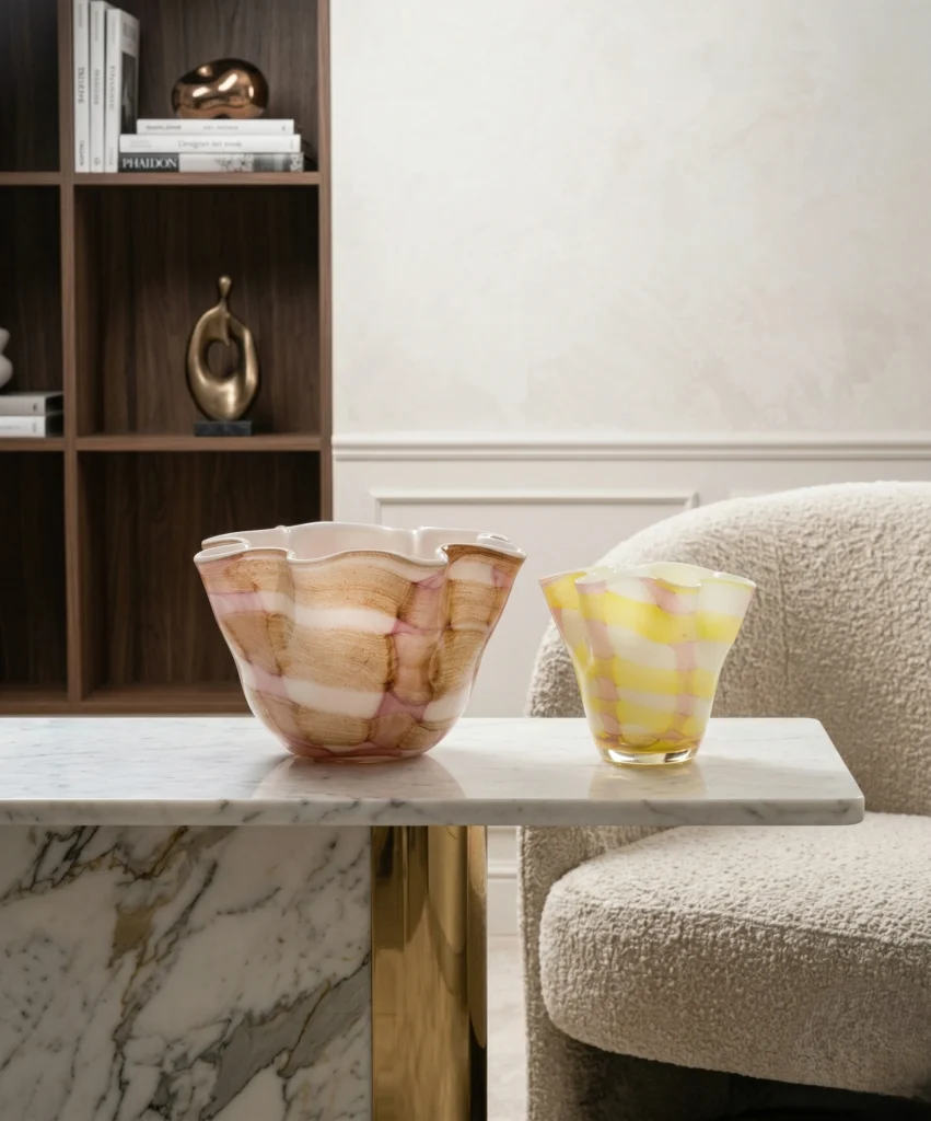 The Fresco Lattice Glass Duo